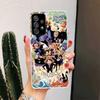 Аниме One Piece Логотип для Samsung Galaxy A51 A50 A71 A70 Чехол для телефона A40 A41 A30 A31 A20E A21S A10 A11 A01 5G A6 A8 + A7 A9 Plus G