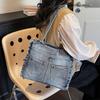 Fashion commuting Women big totes Washed denim female Handbag Large capacity Shoulder Bags Jeans Female Travel Shopping bag