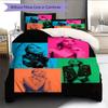Loud Soul Bedding Quilt Set Quilt Cover Pillowcase Home Decoration Birthday Gift (1 * duvet cover + 2 * pillowcase, without core)