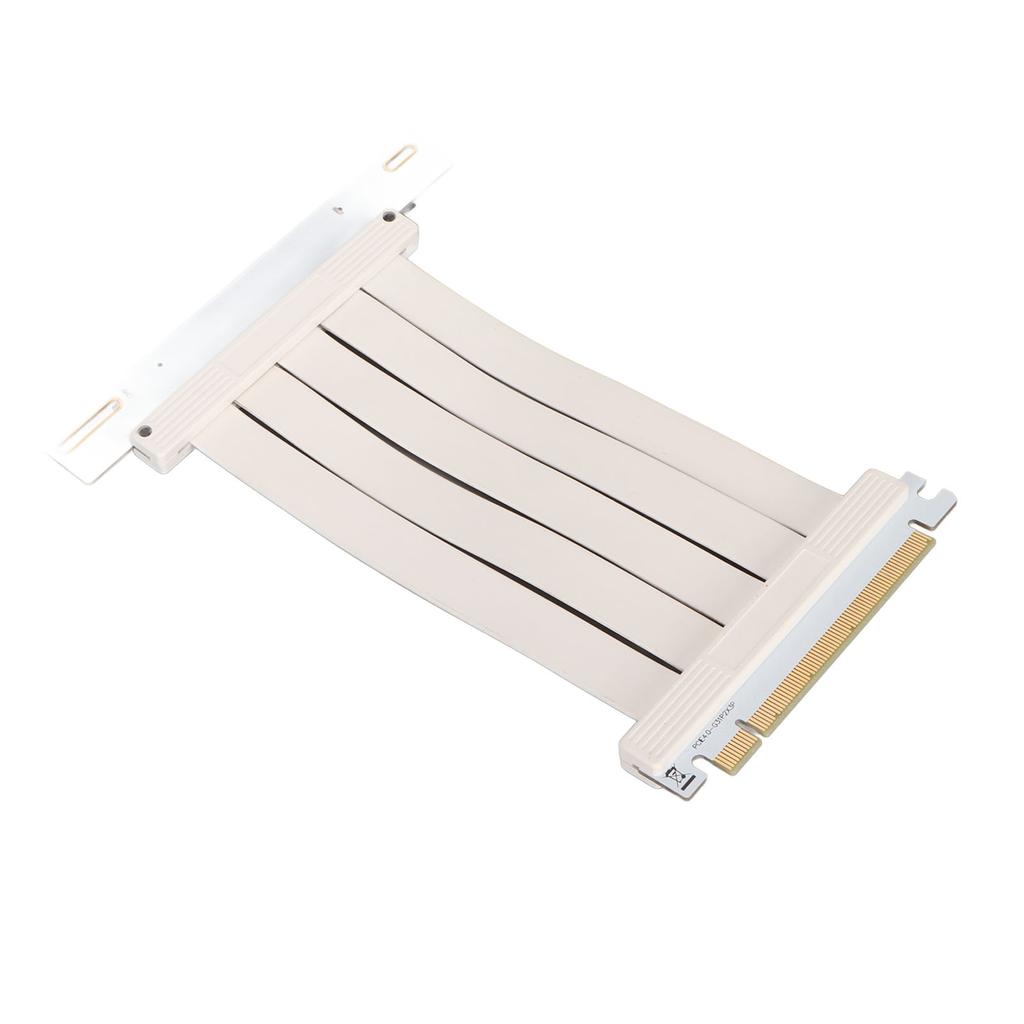 PCIE 4.0 X16 Riser Cable 90 Degree Extension Cable High Speed Vertical Mount Gaming Riser Cable