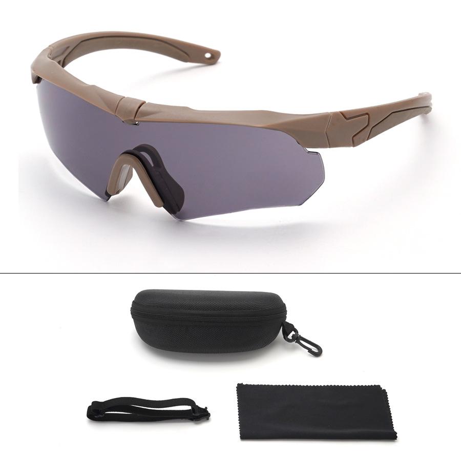 1 комплект тактических очков для арбалета, спортивные очки HD, очки для уличной стрельбы, безопасные очки для альпинизма