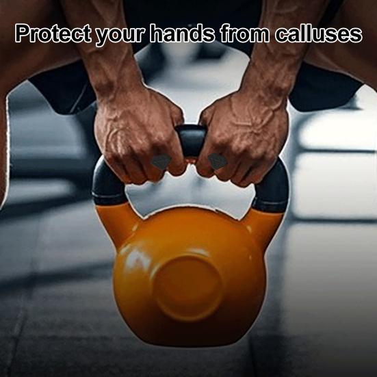 1 пара противоскользящих силиконовых накладок для тренировок для мужчин и женщин, защита ладоней рук, для тяжелой атлетики, гантелей, становой тяги, подтягиваний, захваты, перчатки для тренировок в зале