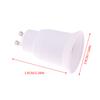 1Pc Gu10 To E27 Led Light Bulb Adapter Lamp Holder Converter Socket Light Bulb Lamp Holder Adapter Plug Pbt Material