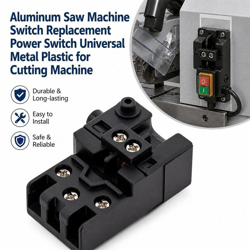 Replacement Part Saw Machine Switch Plastic Power Switch Cutting Machine Accessories