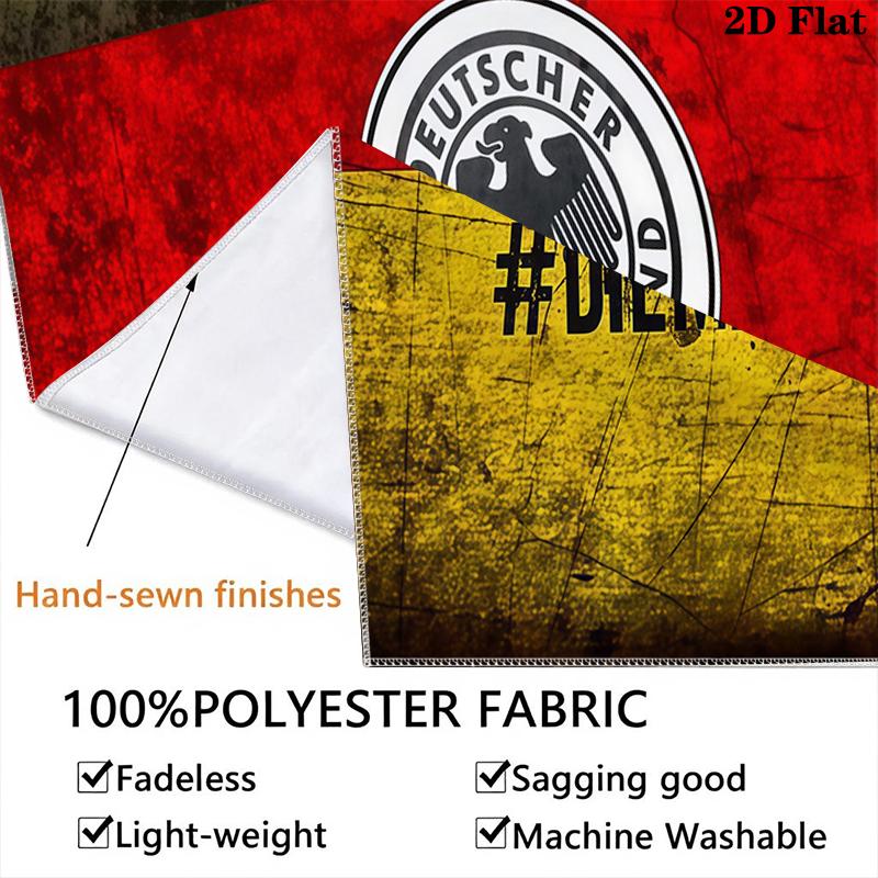 Deutscher Fußball-Bund Wall Tapestry Aesthetic Wall Hanging Printed Fabric Blanket Decorative Tapestries for Bedroom Living Room Home Decor