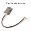 Car Radio Audio Adapter Bluetooth Aux Cable Microphone Handsfree For Accord For Civic For Odyssey Interface Adapter Music Aux