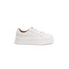 Spring and Summer Small Man Versatile Sports Platform Leather Casual Biscuits Little White Shoes Woman
