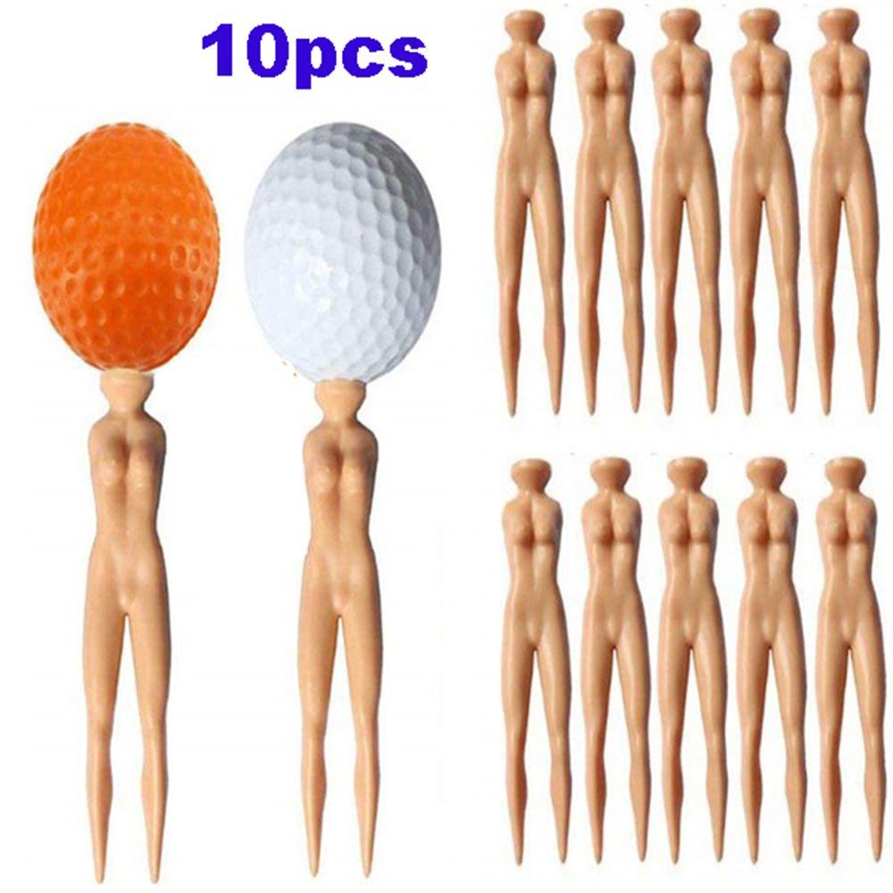 Outdoor Training Aid Plastic Sexy Girl Lady 70mm Manikin Ball Socket Golf Tees Golf Holder
