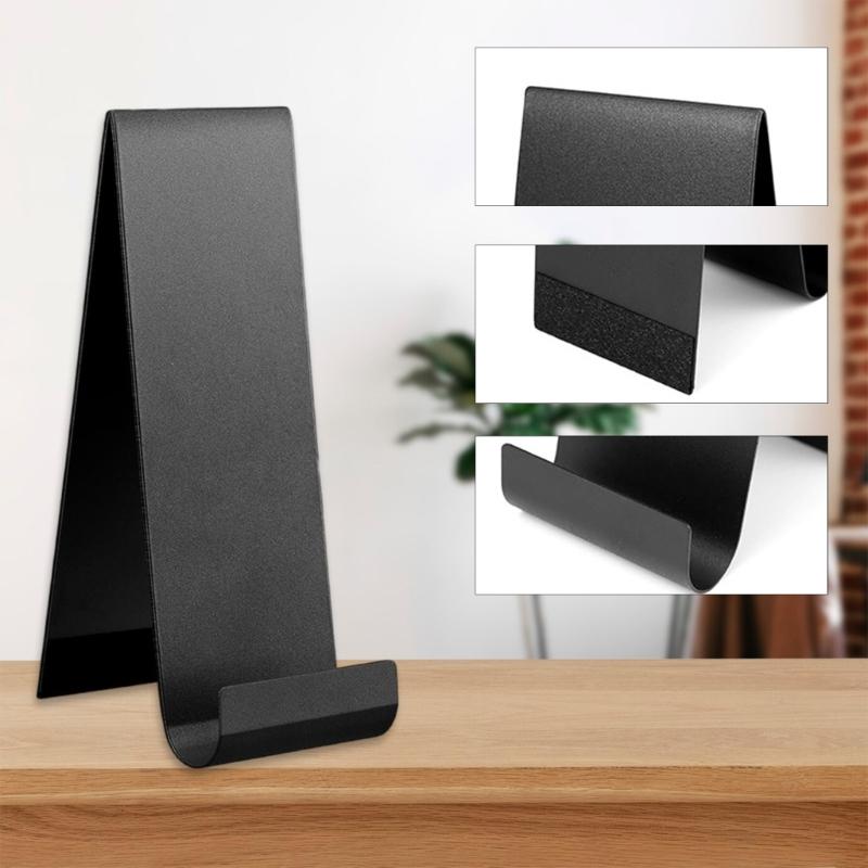 4pcs Metal Brochure Holder Stand Vertical Countertop Organizers for Flyers Magazines and Pamphlets Storage Solution