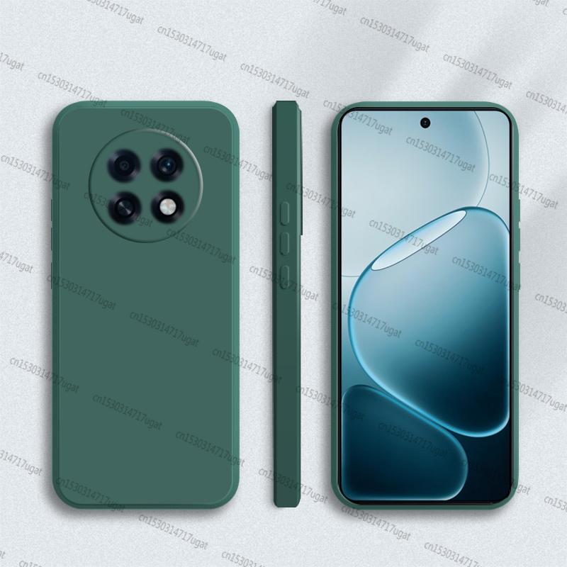 For Oppo A6 GT Case Cover Oppo A6 GT Anti-knock Soft Original Liquid Silicone Candy Color Back Case For Oppo A6 GT Case 6.8 inch