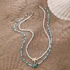 Layered Small Seed Beads Chains with Starfish Turtle Choker Necklace for Women Trendy Collar on Neck 2026 Fashion Jewelry Female
