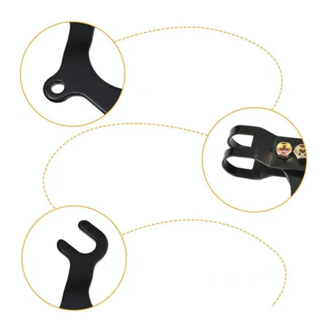 Кронштейн для дискового тормоза велосипеда 22 мм, стальной, простой в установке, практичный кронштейн-адаптер для дискового тормоза