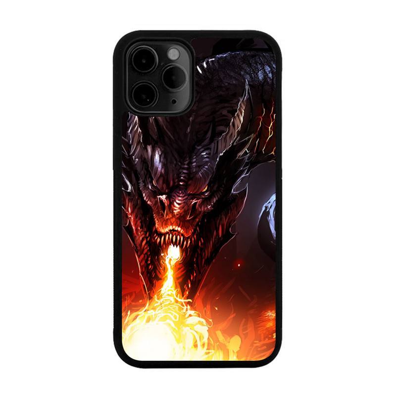 Прохладный чехол для телефона с изображением дракона для Iphone 13 12 Mini 11 Pro Max 7 8 Plus X Xs Max XR ПК Жесткий силиконовый чехол