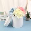 1Pc Flower Box Rose Bouquet Boxes Round Box Flower Arrangement Wedding Decor