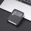 Для Samsung Galaxy Z Flip 6 5 4 3 2 1 Flip4 Flip3 Чехол Бизнес Минимализм Задняя Крышка Кожаные Чехлы для Телефона Держатели для Карт