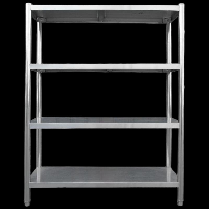 ZISIZ 4-Tier Heavy-Duty Floor Standing Storage Shelf