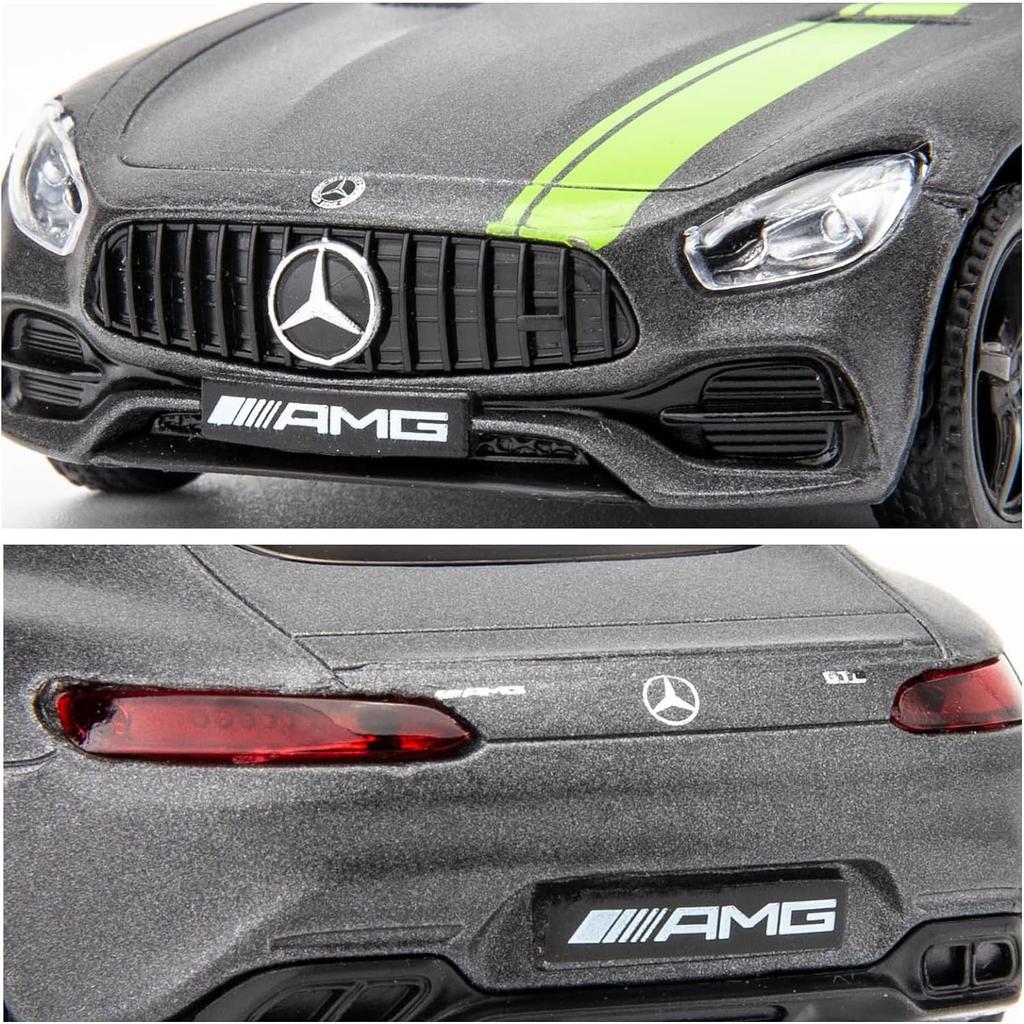 1/36 масштабная модель автомобиля Benz AMG GTR, литой под давлением цинковый сплав, транспортные средства, детские игрушки для мальчиков и девочек, подарок