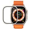 Защитная пленка для экрана для Apple Watch Ultra 49 мм, аксессуары, металлический бампер + крышка из закаленного стекла из алюминиевого сплава HD iWatch Ultra 49 мм