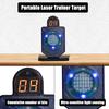 Электронная лазерная мишень для тренировок с инфракрасной индукцией, чувствительная к цвету, для тренировки навыков на открытом воздухе, игрушка для стрельбы холостыми с подсчетом очков