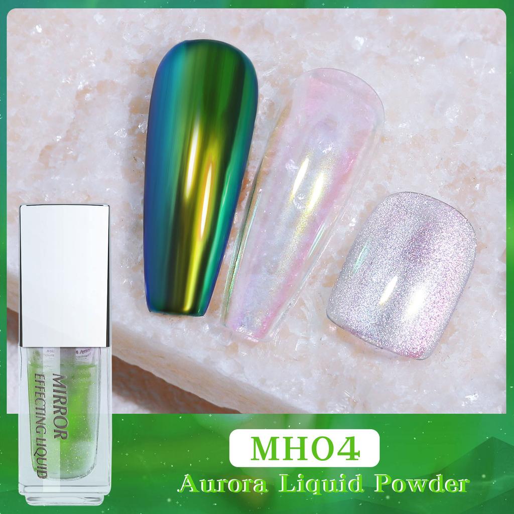 Жидкость для нейл-арта Magic Mirror Powder Moonlight Powder Non-Flying Powder Liquid Mirror Flour Fairy Powder Жидкость для нейл-арта Magic