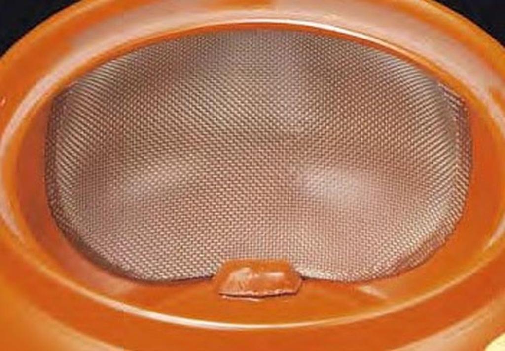 Коммерческий чайник с освежающим ситечком для чая Сделано в Японии J-kitchens Токонамэ-яки Сетка, В комплекте, 360 мл,