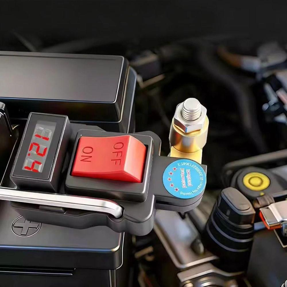 Heavy Duty Car Battery Disconnect Switch Pure Copper Master Power Cut Off Switch Car Battery