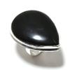 Natural Sunsheen Obsidian Gemstone 925 Sterling Silver Gift Ring Size 9 h8F72