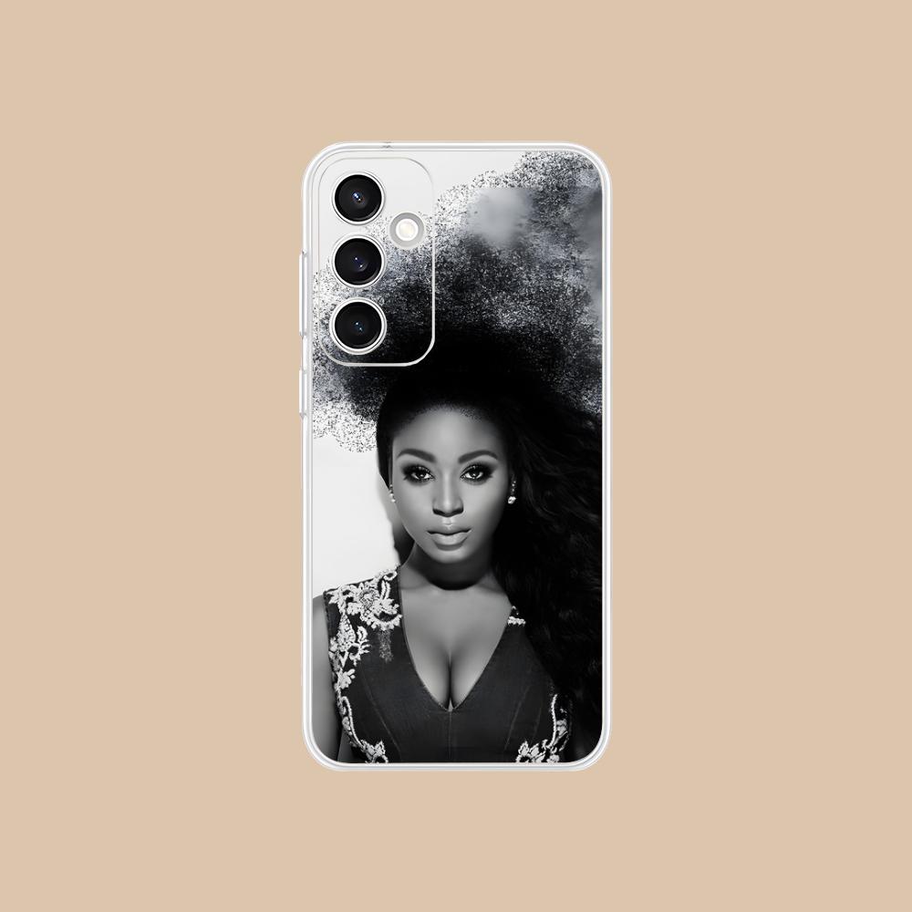 Прозрачный чехол для мобильного телефона Normani Kordei для Samsung Galaxy S25 S24 S23 S22 S21Plus FE Ultra Цветная крышка