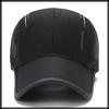 Cap Hat Mesh UV Protection Trendy Sports Simple Men Women CZA087 [White Fang] (Black)