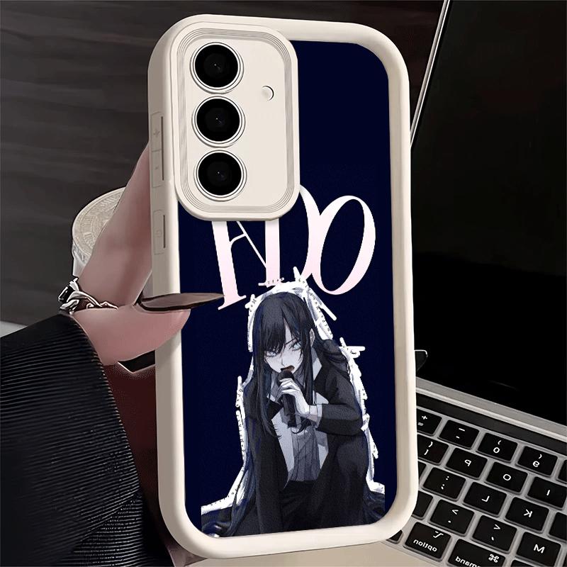 Phone Case for Samsung Galaxy S26 S25 Ultra S24 FE Ado Cartoon K-Kyogen X Uta Shell S23 Plus S22 + S21 S20 5G Soft Silicone Fund