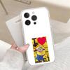 ЧЕХОЛ ДЛЯ ТЕЛЕФОНА MOVIE M-Minions Роскошный Мягкий Прозрачный Чехол Для IPhone 17 16 15 14 13 12 11 Pro Max Mini Защитный Чехол-Бампер