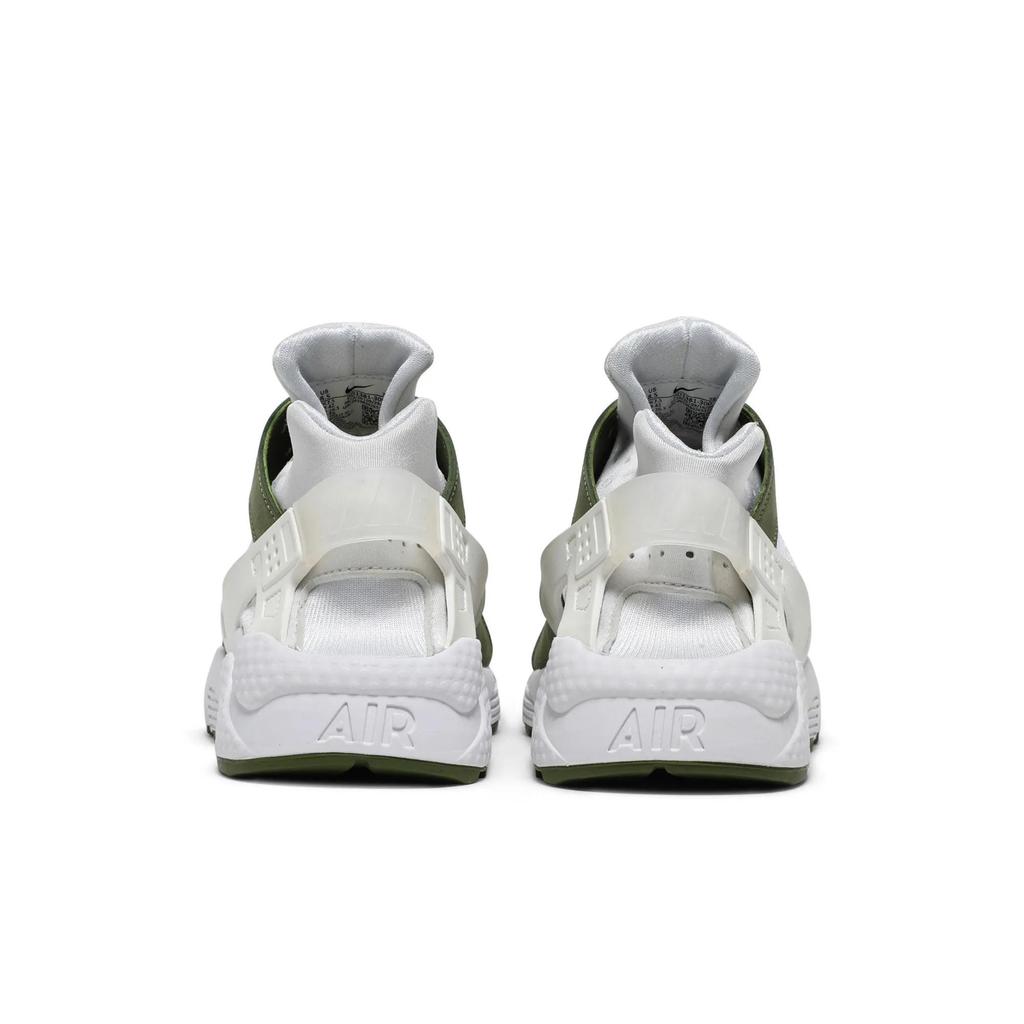 Nike Air Huarache LE 'Dark Olive' 2021 (Unisex) Dark Olive / White / Varsity Maize / Ivory Running Shoes DD1381 300