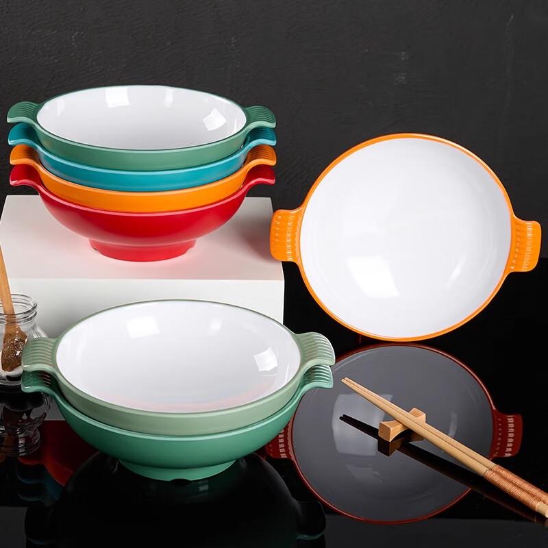 Меламиновая ресторанная миска Xiyao с двумя ручками