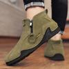 Men's Leather Shoes Casual Sneakers Plus Size 39-46