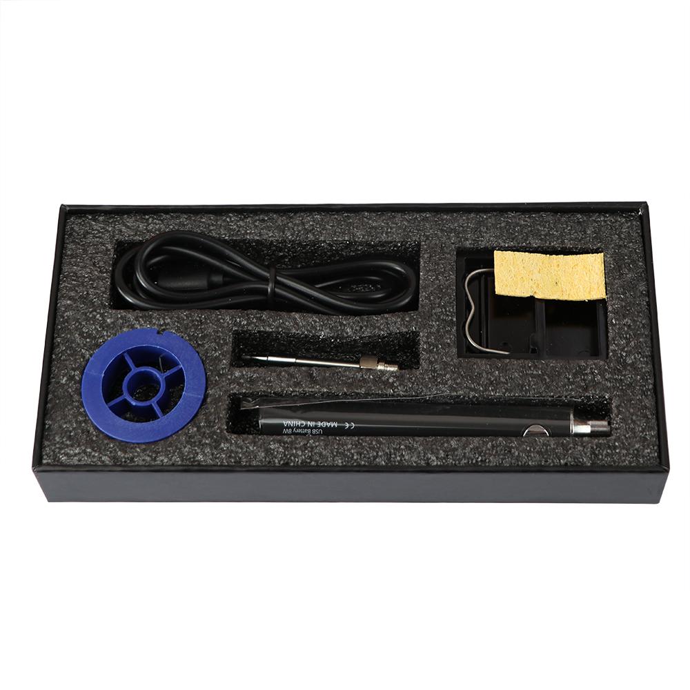 Портативный паяльник с мини-USB и беспроводной зарядкой