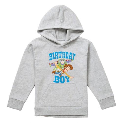 Toy Story Childrens/Kids Birthday Boy Woody & Buzz Lightyear Heather Hoodie