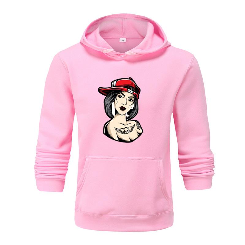 Осенне-зимняя новая персонализированная женская одежда с принтом аватара, мужская и женская толстовка с капюшоном для любителей, пуловер, спортивная толстовка для бега