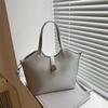 Niche Design Handbag New Temperament Versatile Solid Color Shoulder Bucket Bag Urban Commuter Messenger Bag Women
