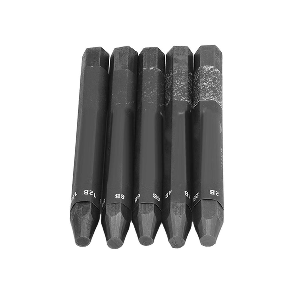 5 Pcs Graphite Sticks Water Soluble Safe Environmentally Friendly Hex Rod Graphite Stick Set for