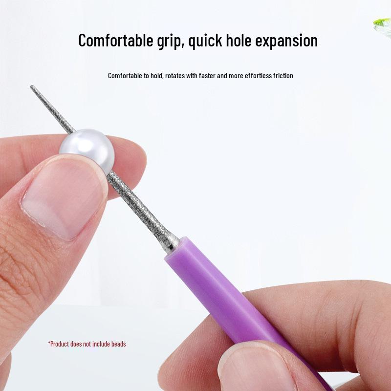 Pearl Beading and Polishing Reaming Needle Tool for DIY Jewelry Making