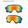 Windproof Dogs Sunglasses Suitable for Medium Large Dogs Pet Glasses for Snow Beach Outdoor Snow Sports Eye Wear