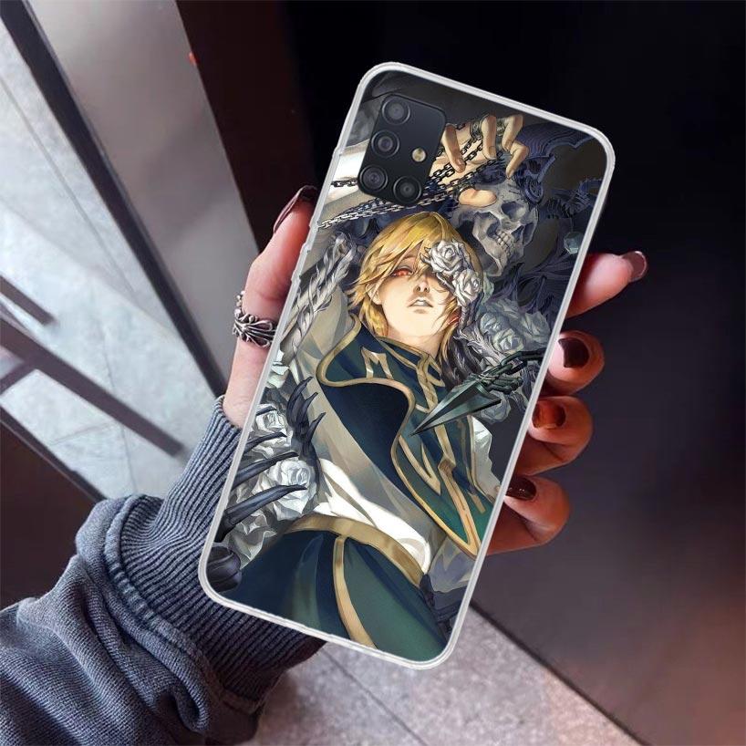 Huner X-Hunters Kurapika Phone Case For Samsung Galaxy A12 A52S A42 A32 A22 A51 A50 Note 20 Ultra 10 S10 Plus A71 A70 A31 A30 A1