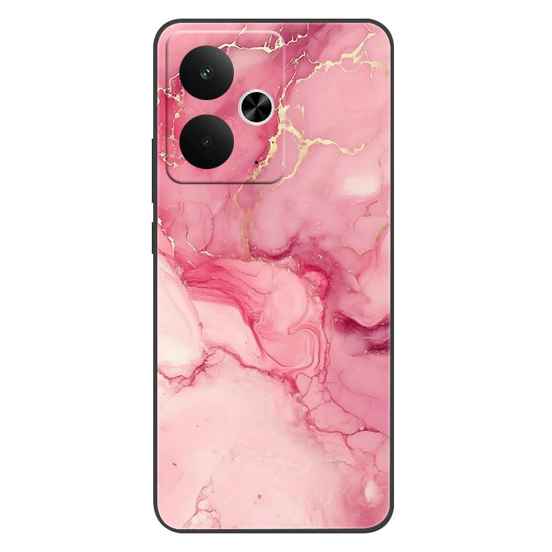 For Realme 14T Case Luxury Marble Painted Cover Silicone Case For Realme 14T RMX5078 Soft Bags Realme14T Bumper Shells Coque