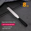 Pabe 8-inch Right-Angle Cake Decorating Spatula