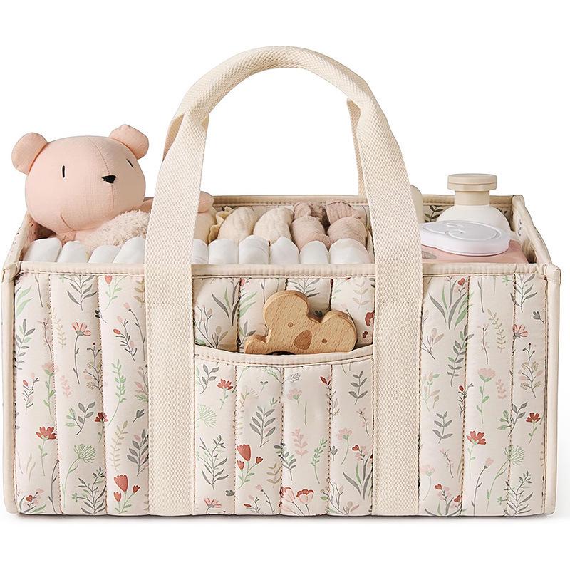Mom & Baby Portable Diaper Bag - Large Capacity, Multifunctional Travel Handbag for Baby Essentials