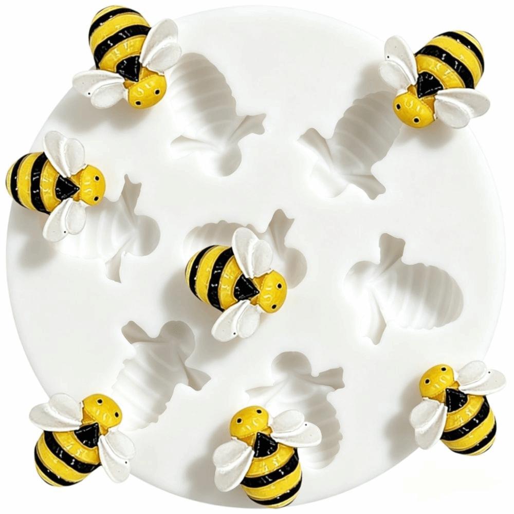 Food Grade Silicone Silicone Cake Mold Bee Design Fondant Cake Mold Cake Decorating