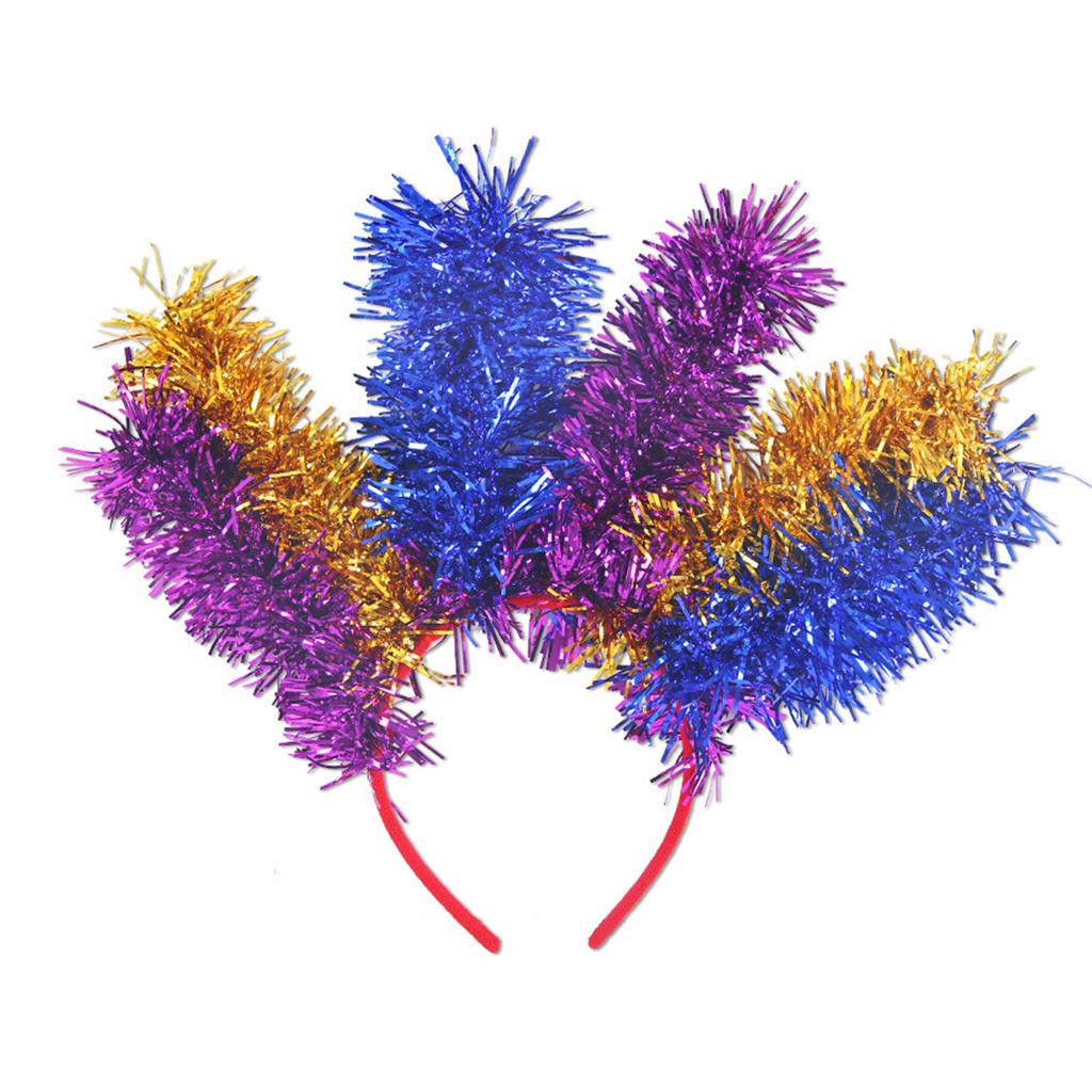 Ladies' Carnival Decoration Headwear Exaggerated Colored Hairbands Hairbands Carnival Party Makeup Ball Dress Up Headbands