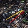 [Ellis] Forged Pegs [Ellis] Stake 18cm Orange Powder Coating MK-180OR (Set of 8)
