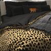 Двойной пододеяльник с леопардовым узором, хлопок