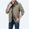Men's Quick-drying Outdoor Jacket, Loose Windproof Casual Hooded Jacket